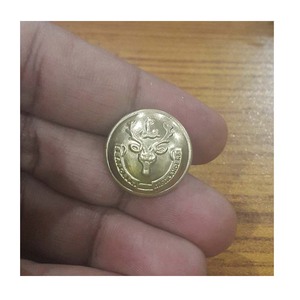 Nút Chuôi Bằng Đồng Tùy Chỉnh Nút Đồng Phục Chiến Thuật Với Tấm Lưng Cho Thời Trang Nút Làm Theo Yêu Cầu Thủ Công - Product Image 3
