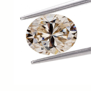 Diamante Suelto Natural Pulido de 0.52 Quilates, Corte Ovalado, Color Marrón, Certificado IGI, 100% Natural, Corte Muy Bueno, Claridad I3, Diamante RRP - Product Image 1