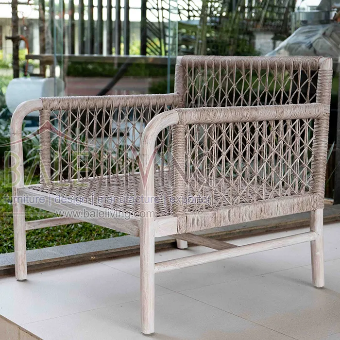 Indonesia Diproduksi Mebel Kayu Jati Montecito Outdoor Kursi untuk Garden Furniture