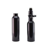 Bouteille de paintball HPA en alliage d'aluminium fileté haute pression 7ci 9ci 13ci 48ci pour remplissage sans régulateur