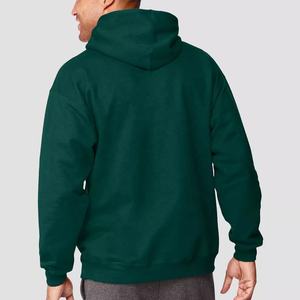 Petit quantité minimale de commande coupe régulière 100% coton polaire sweats à capuche imprimé personnalisé haute broderie tricoté polyester grande taille anti-rétrécissement - Product Image 2