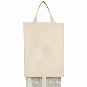 Bolsa de algodón directa de fábrica más vendida, colgador de puerta y bolsa de periódico en varios colores, venta al por mayor - Product Image 1