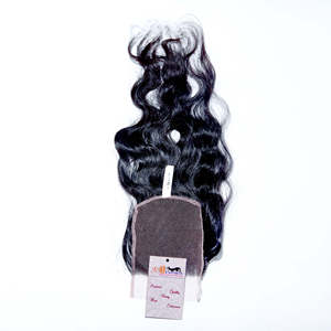 ปิดด้านหน้าโปร่งใสเปียกและหยักผมสานขายส่งบริสุทธิ์บราซิลปิดลูกไม้สวิส,ลูกไม้ยุ่งเหยิงไม่มี4X4 5X5 6X6 - Product Image 4