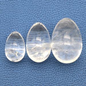 Glas Yoni Ei Kristall Heilung Ei Glas Vergnügen Anal Plug Festziehen Vagina Ball Adult Sexspielzeug Frauen Kegel Übung - Product Image 1