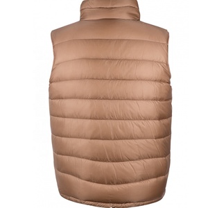 Homme coupe-vent grande taille gilet à bulles matelassé gilet et veste pour hommes logo personnalisé hiver hommes zip up unisexe gilet sans manches veste - Product Image 4