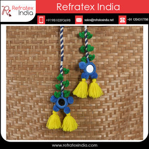 Bolso con borlas para mujer, bolsa con borlas, proveedor de India - Product Image 6