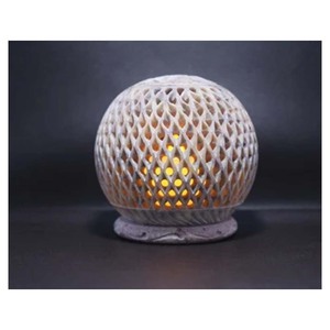 Porte-bougie en pierre ollaire - Product Image 1