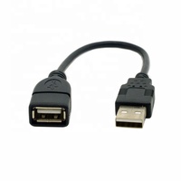 Câble de rallonge USB 2.0 Type a Mâle à Femelle 3A Charge rapide Gaine PVC Matériau en cuivre pur Tresse blindée pour une utilisation sur ordinateur