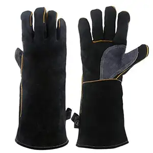 High Quality Industrial Leather Hand Gloves