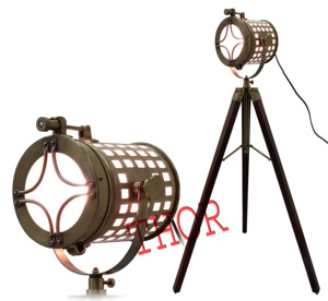 Vintage King Hollywood Studio lampadaire réglable Chrome polonais LED Cob projecteur encastré utilisation intérieure projecteur décor à la maison - Product Image 4