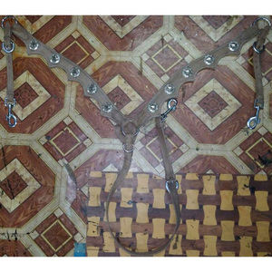 VOULEZ VENDRE Plastron en cuir WESTERN 5 lignes CUIR VÉRITABLE EN DOLLAR 6 TAILLE PLEINE COB - Product Image 2