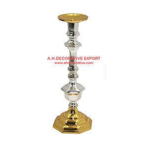 Luxury Tall Gold Plated Aluminum <b>Candle</b> Holder Modern Design Handmade Home Wedding Birthday Party Christmas Decoration - Product Image 3