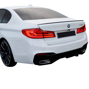 Rear <strong>Wing</strong> Spoiler Fit for BMW 5 Series G30 Sedan M5 Performance Style Unpainted ABS 2017-2020 - Product Image 3