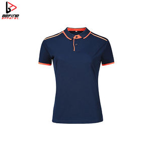 เสื้อยืดโปโลแขนสั้นผ้าฝ้ายระบายอากาศสำหรับผู้ชายและผู้หญิงปรับแต่งได้ทั้งชายและหญิง - Product Image 3