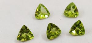 Peridoto Natural cortado, trillón de 3mm a 8mm, calidad AAA - Product Image 3