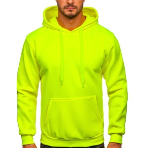 Meilleure vente hommes femmes décontracté solide polaire écologique sweats à capuche hiver pull sweat manches régulières uni teint - Product Image 2