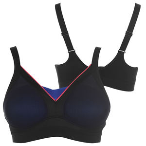 Sujetador deportivo antideslizante con tirantes acolchados para mujer - Product Image 3