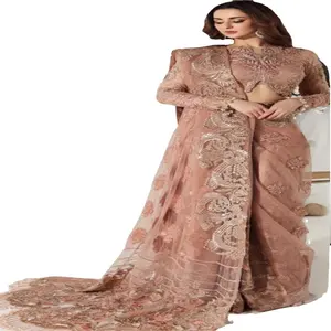 فستان نسائي باكستاني ملون من AJM