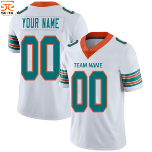 Camiseta de fútbol americano de colores personalizados, el mejor precio, superventas - Product Image 1