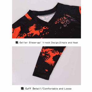 Camiseta de Motocross de sublimación personalizada de alta calidad, camiseta de carreras deportiva al por mayor con características impermeables, camiseta de último diseño - Product Image 3