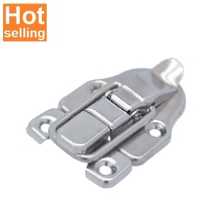Simple HC259 <b>Small</b> Latch Lock for Good Quality <b>Cabinet</b> Boxes case Hardware Fitting Release square Locks for Display case - Product Image 1