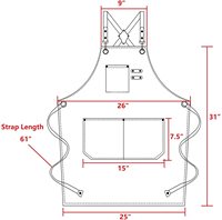 Capes de barbier et Salon de beauté, pour coiffeur, vestes en cuir, maille résistante, tablier, collection 2020