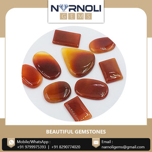 Hạt Đá Quý Rời Ngọc Mắt Hổ Thiết Kế Mới Trang Sức Đá Narnoli Cắt Hình Bầu Dục Tự Nhiên; 27243 Tùy Chỉnh Màu Nâu - Product Image 3