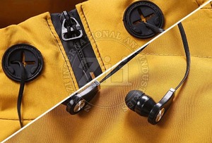 Professional Custom Made Slim Fit <b>Men</b> Puffer <b>Jacket</b> Canvas Winter Waterproof Hooded Casual Wear - Product Image 4