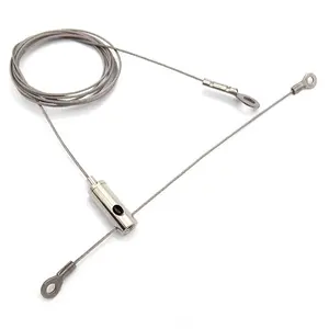 OEM מגולוון פלדת חוט מכוסה חוט תליון תליית אור חוט חבל - Product Image 1