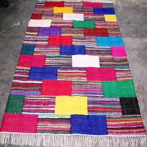 Alfombra Kilim Geométrica Ecológica - Product Image 5