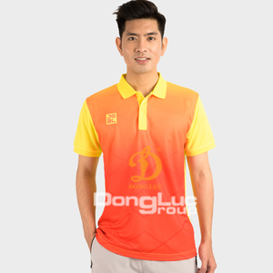 <b>Men's</b> Custom Design Polo Sport Jersey Breathable Workout <b>T</b>-<b>Shirt</b> for Soccer Training-Made in Vietnam - Product Image 1