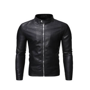 Chaqueta de cuero de imitación para hombre, VINTAGE, UK - Product Image 3