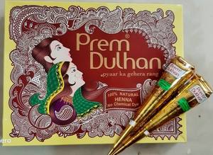 Cono de henna Natural orgánico, cono de henna marrón - Product Image 3