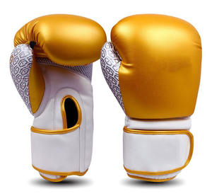 Guantes de boxeo para entrenamiento profesional, cómodos, con Logo personalizado - Product Image 1