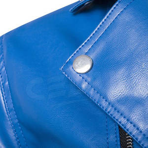 Nouvelle mode vestes en cuir personnalisées de haute qualité hommes vestes en cuir en gros en cuir véritable noir Bomber d'hiver - Product Image 3