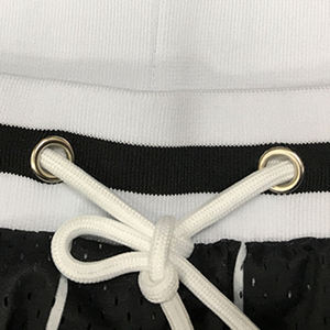 Pantalones Cortos Retro de Baloncesto Hechos de Poliéster, Logotipo Personalizado, Impresión por Sublimación, Cintura Elástica, Secado Rápido, Transpirables para Hombre - Product Image 6