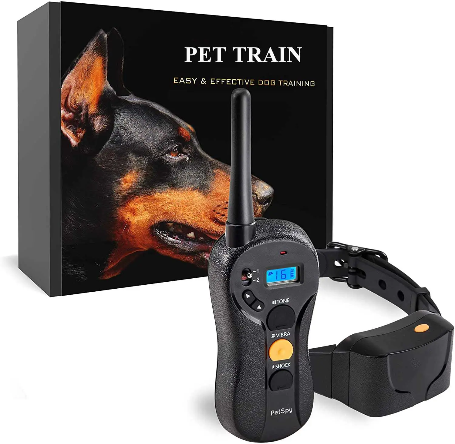 2022 Pet Dog Electric Training Collars Shock Vibration Dog Training Collar Walkie Talkie Dog Training Collar With Remote