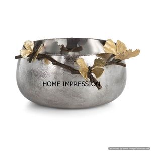 Dernier modèle de bols de service de designer en branches métalliques dorées Vente en gros de bols de vaisselle modernes à un prix raisonnable - Product Image 4