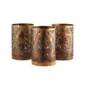 Photophore en métal Bougeoir fait à la main de qualité supérieure Support votif en métal de table de haute qualité - Product Image 3