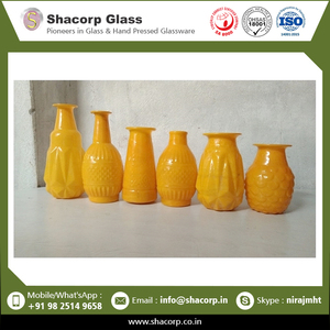 Vase en verre avec bourgeon pour mariage, Vase en verre au Design moderne et décoration, pour la maison et le bureau, emballage cadeau réception - Product Image 5