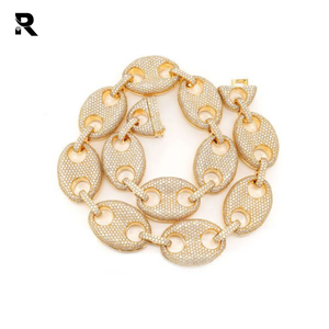 Collar de eslabones de 14k, 32mm - Product Image 3