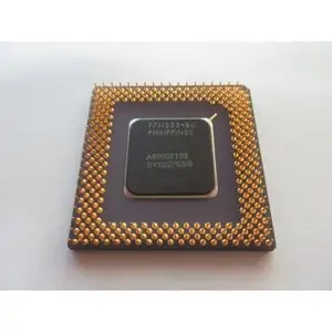 Potongan CPU Keramik Emas Kualitas Tinggi Kepingan CPU, Komputer CPU/Prosesor/Chip Emas