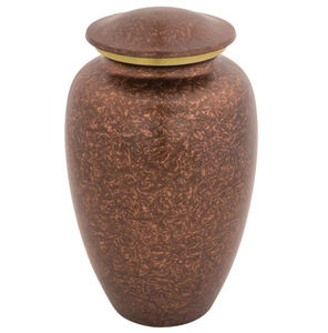 Urnes de crémation en aluminium peintes au vert de mer, urnes funérailles pour adultes, stockage des cendres humaines - Product Image 4