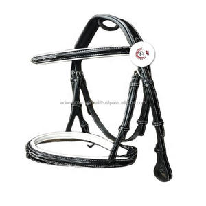 Brida de equitación de cuero de la más alta calidad con brillo equino para entusiastas de la equitación - Product Image 1