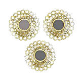 New Different Design Art Street <b>Set</b> of Modern Large <b>Mirror</b> for Bathroom Livingroom <b>Wall</b> <b>Mirror</b> Decorative in Round Shape - Product Image 4