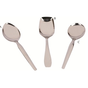 Ensemble de petites cuillères de service en acier inoxydable, écologiques, modernes et luxueuses - Product Image 4