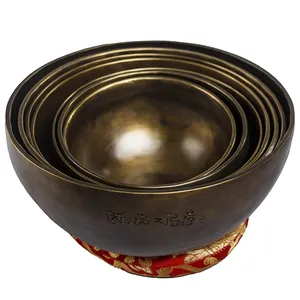 Bát Hát Trăng Tròn Thủ Công Được Sử Dụng Cho Mục Đích Tôn Giáo, Chữa Bệnh Bằng Âm Thanh, Thiền Định Và Chữa Bệnh - Product Image 1