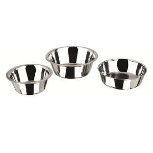 Pot de chien en acier inoxydable écologique de haute qualité bols plats pour animaux de compagnie - Product Image 1