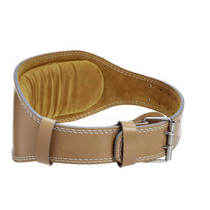 Cinturón de levantamiento de pesas antideslizante de piel de vaca personalizable de alta calidad Unisex gimnasio Fitness Powerlifting protección entrenamiento OEM - Product Image 4