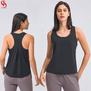 Camiseta sin mangas básica sólida para mujer, camiseta sin mangas con cuello redondo, camisetas sin mangas informales ajustadas - Product Image 4